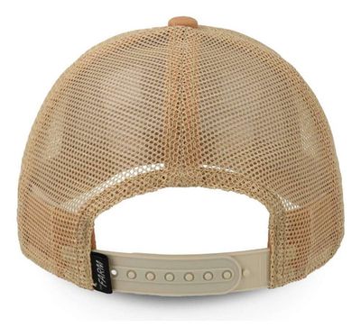 Gorro Visera Goorin Bros Lone Wolf Truckin Naranja Claro Único Lisa