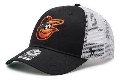 Gorro Visera Baltimore Orioles &#39;47 Negro Único Mesh