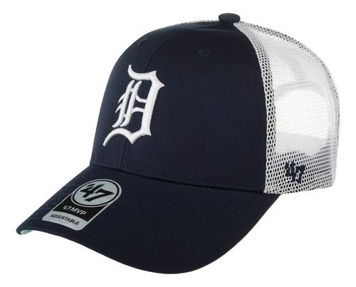 Gorro Visera Detroit Tigers &#39;47 Azul Oscuro Único Mesh