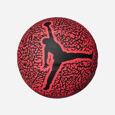 Pelota De Basketball Jordan Skills Roja Rojo
