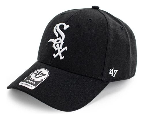 Gorro Visera Chicago White Sox '47 Negro Único Liso