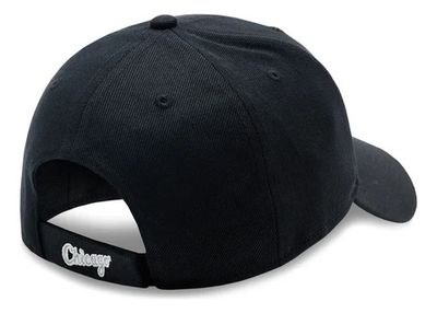 Gorro Visera Chicago White Sox &#39;47 Negro Único Liso