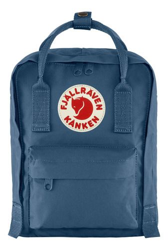 Mochila Fjallraven Kanken Mini Royal Blue Azul Liso