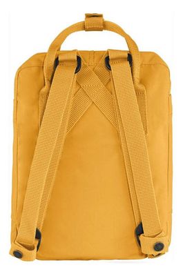 Mochila Fjallraven Kanken Mini Warm Yellow Amarillo Liso