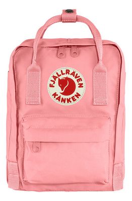 Mochila Fjallraven Kanken Mini Pink Unisex Color Rosado Liso