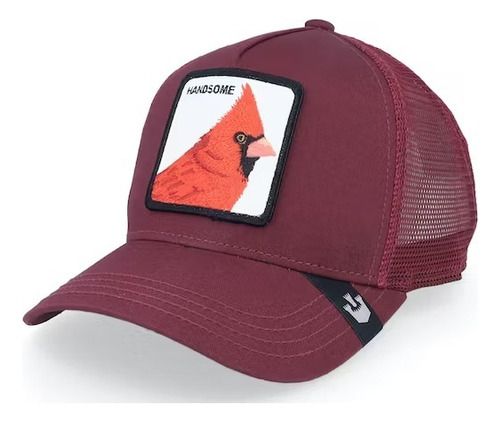 Gorra Goorin Bros Handsome Cardenal Bordó Unitalla - Bordó - Unitalla - Liso