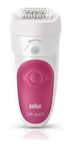 Depiladora Silk-épil 5 Braun Skinspa Sensosmart 5-500 Blanco, Color: Blanco