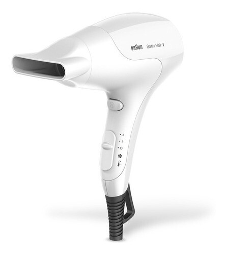 Secador De Pelo Braun Satin Hair 1 Powerperfection Hd 180 Blanco, Color: Blanco