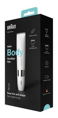 Recortadora Y Trimmer Unisex De Precisión Braun Bs1000 Blanco