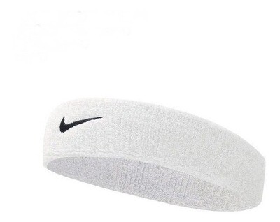Vincha Nike Tenis Unisex Talle Único Color Blanco