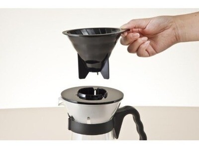 Dripper Frio &amp; Caliente De Vidrio Hario Para Cafe Negro