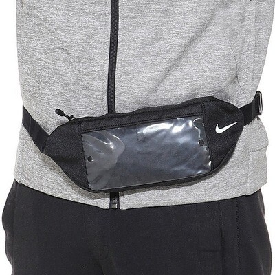 Riñonera Con Visor Para Celular Táctil Nike Deportivo  Negro