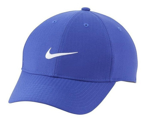 Gorro Con Visera Nike Ajustable Unisex Para Adulto Golf, Color: Azul, Talle: Talle Único