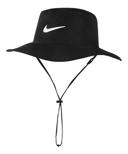 Gorro Nike Golf Negro Uv Bucket Hat Negro M L, Color: Negro, Talle: M L