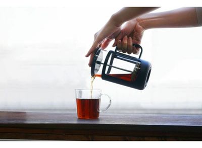 Prensa Francesa De Café Hario Color Negro 600ml Negro
