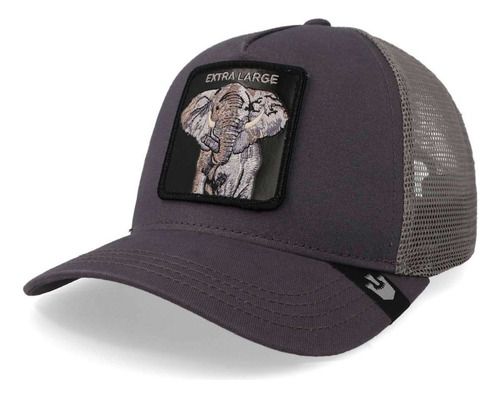 Gorro Visera Goorin Bros Extra Large Truckin Gris Lisa Único