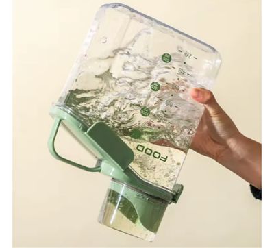 Contenedor Almacenamiento Alimentos 1600ml Transparente