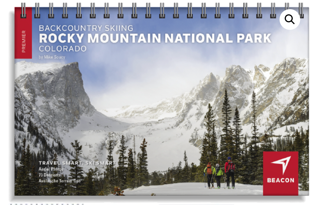 Beacon Guidebooks Off-Piste Ski Atlas Backcountry Skiing - Rocky Mountain National Park