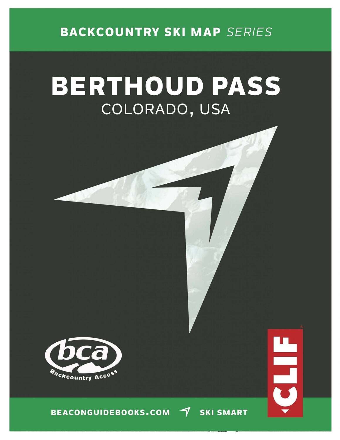 Beacon Guidebooks Back Country Ski Map - Berthoud Pass