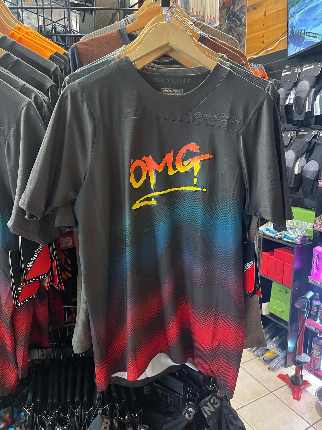 Troy Lee Designs Skyline Short Sleeve OMG Logo Jersey