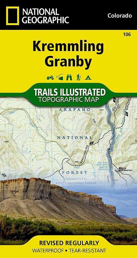 National Geographic Maps Kremmling / Granby 106