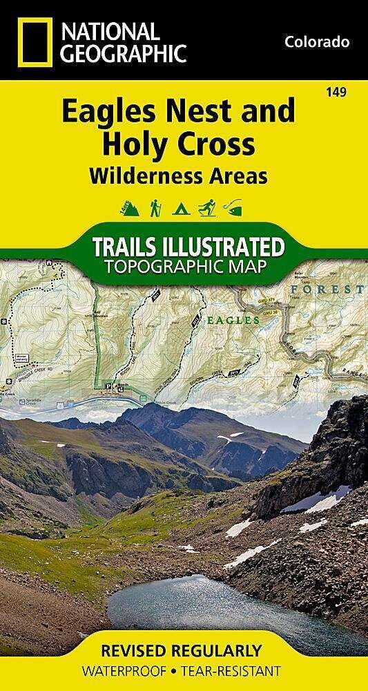 National Geographic Maps Holy Cross / Eagles Nest Wilderness 149