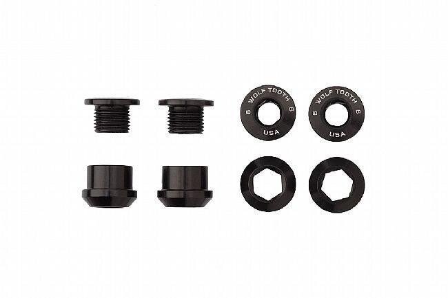 Wolf Tooth Components Chainring Bolts Set of 4 Black