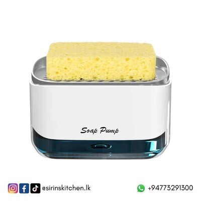 Soap Pump &amp; Sponge Caddy