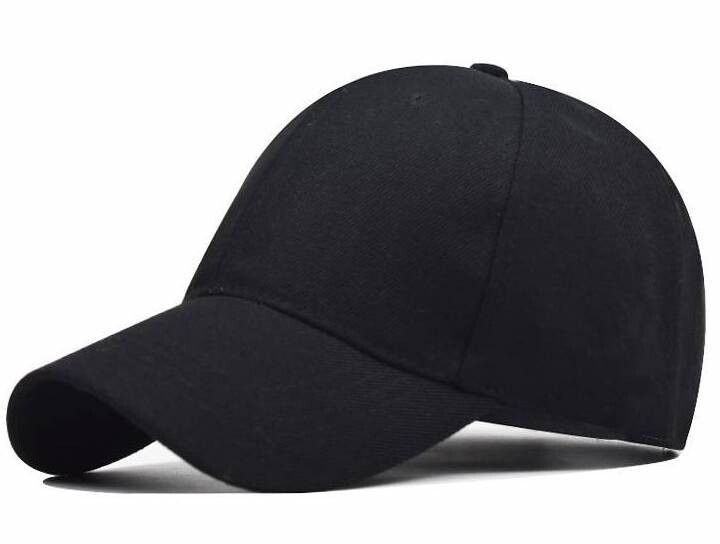 gorra negra lisa unisex