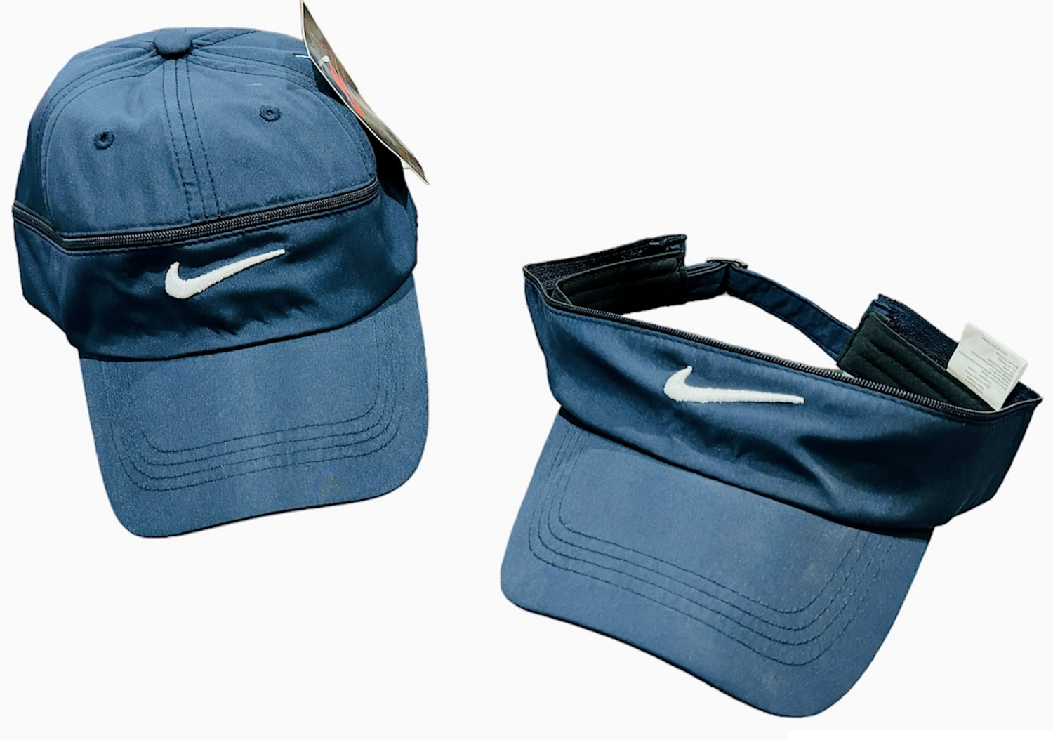 gorra y visera ( 2 en 1) azul