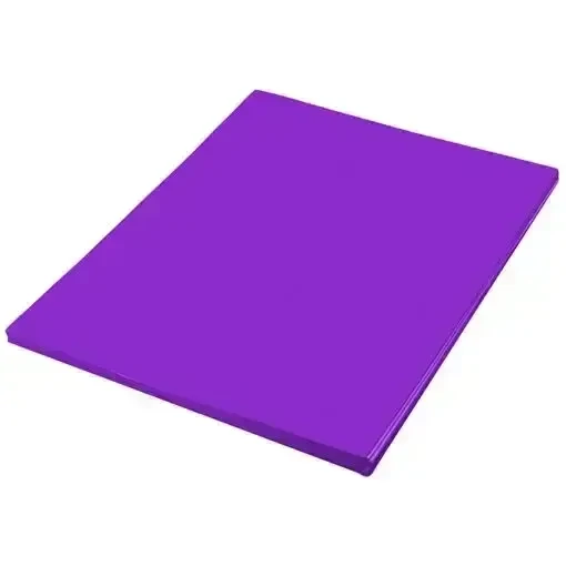 Foamy cartulina C/5 liso morado 1 vista