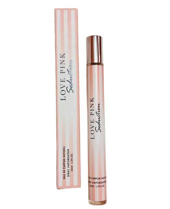 Perfume bolsillo love pink dama