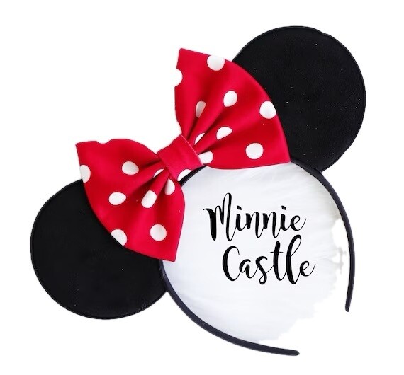 diadema de las orejas  Minnie