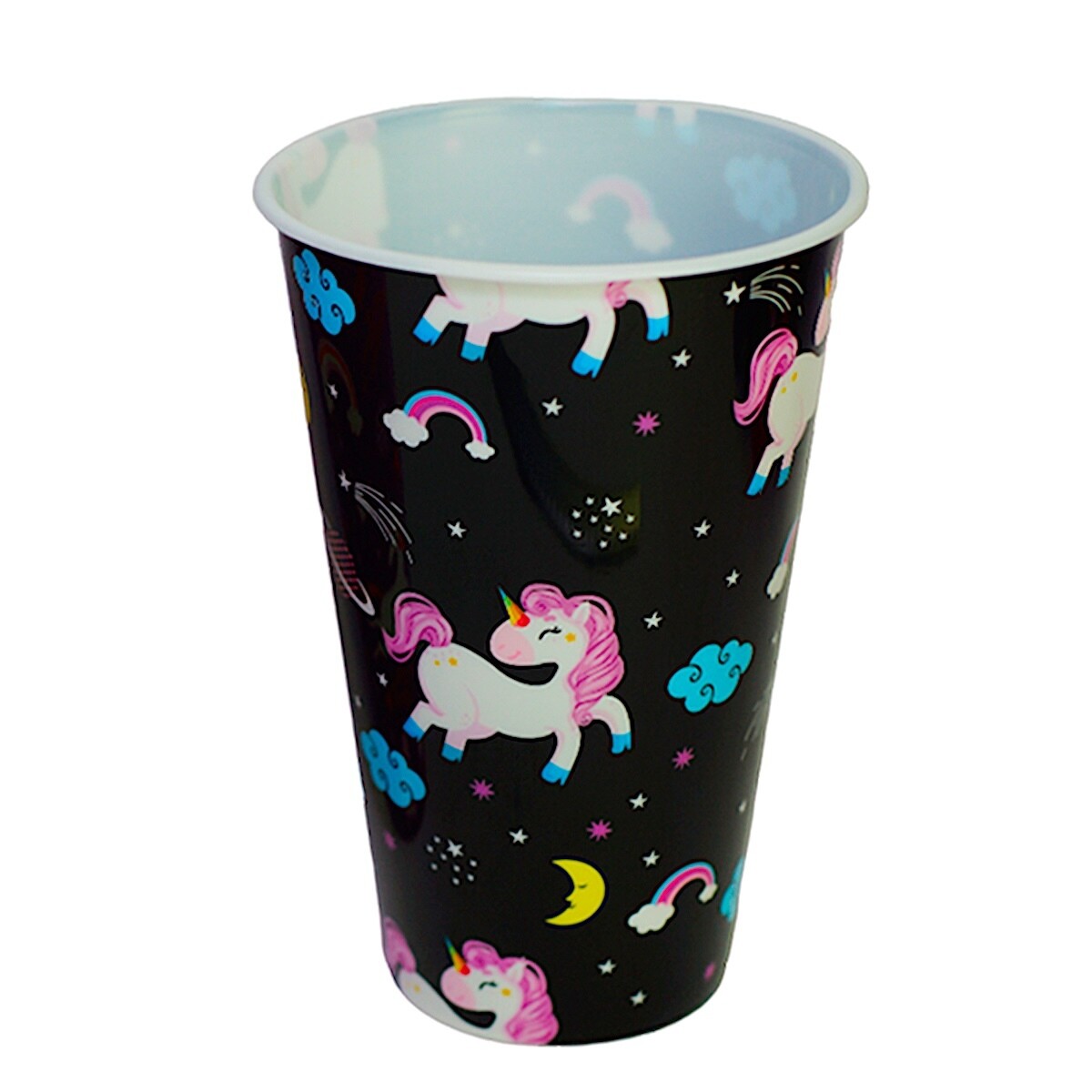 vasos unicornio c/4 pzas de 1 litro