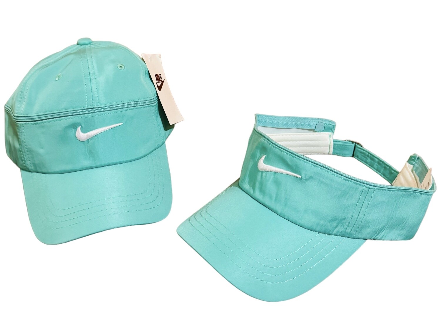 gorra y visera ( 2 en 1) aqua