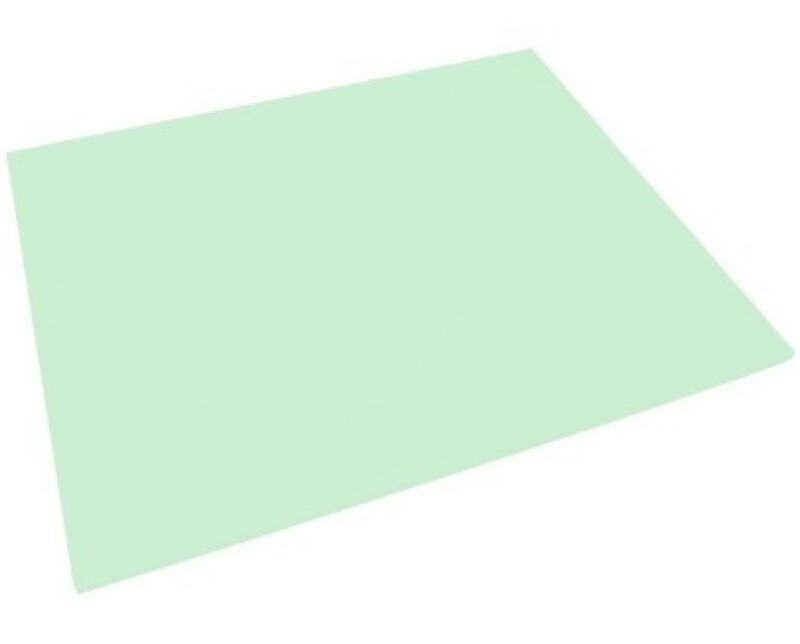 cartulina pastel verde c/10 piezas