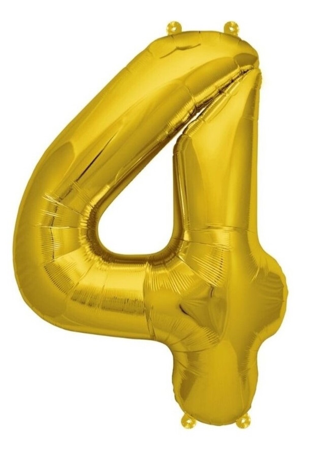 globo de numero 4, 82cm de alto