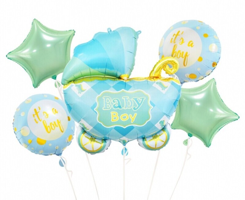 kit de globos baby boy