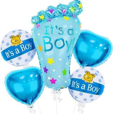 kit de globos baby boy