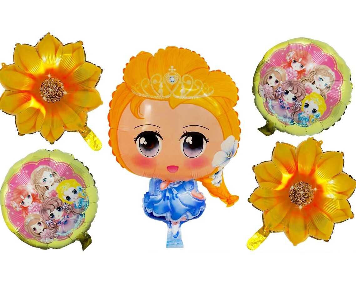kit de globos niña
