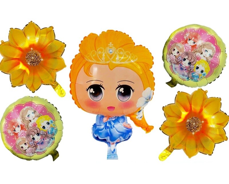 kit de globos niña