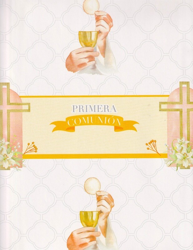 Papel comunión De Regalo C/5 Pz
