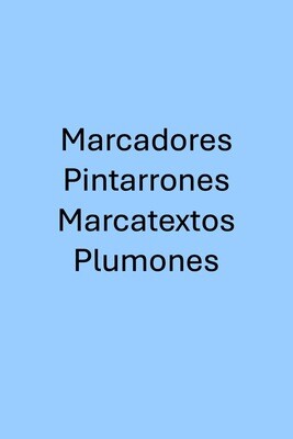 marcadores-pintarrones-marcatextos-plumones