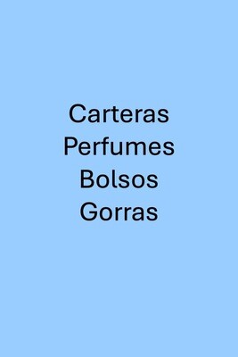 carteras-perfumes-bolsos-gorras