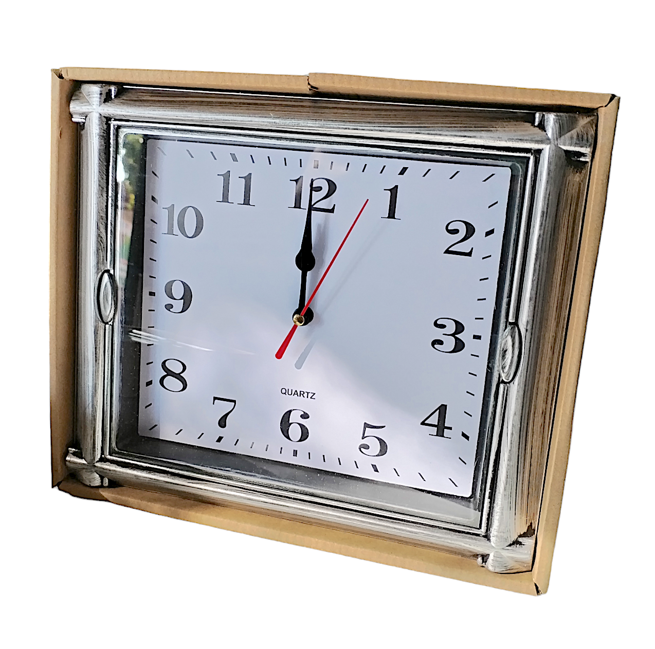 reloj de pared plata mod 2