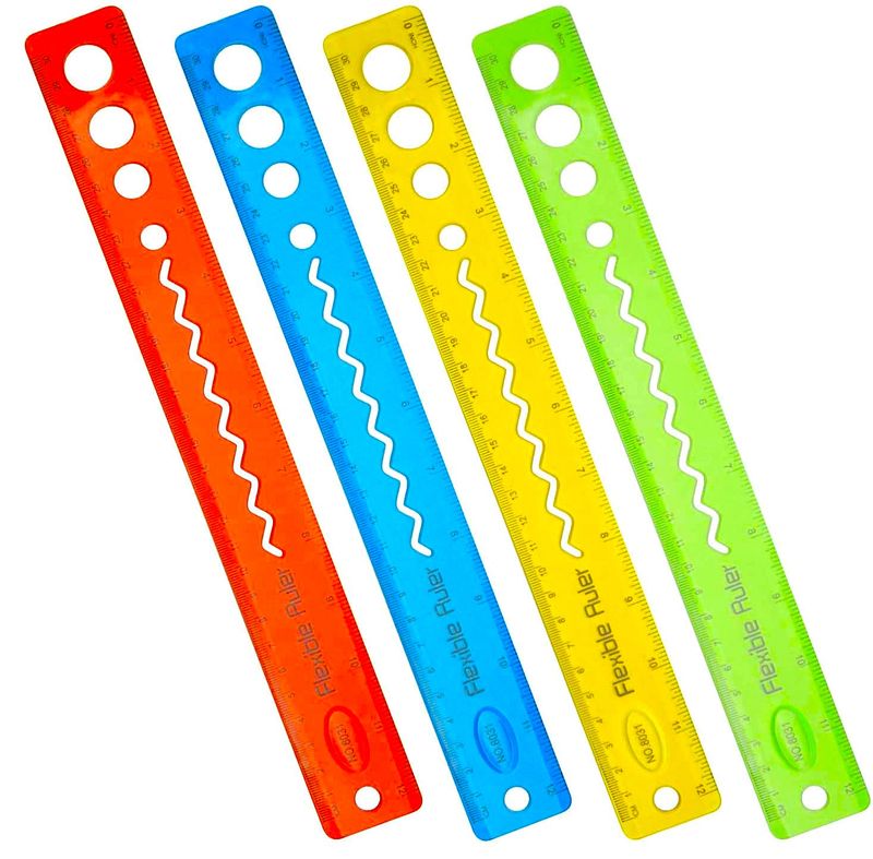 regla flexible 30cm flexy