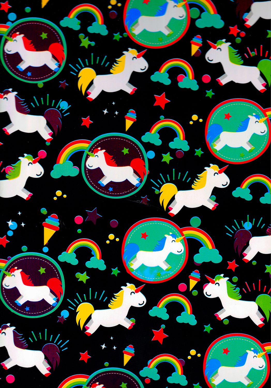 papel de regalo c/10 pzas creear niña