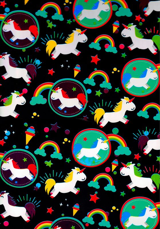 papel de regalo c/10 pzas creear niña