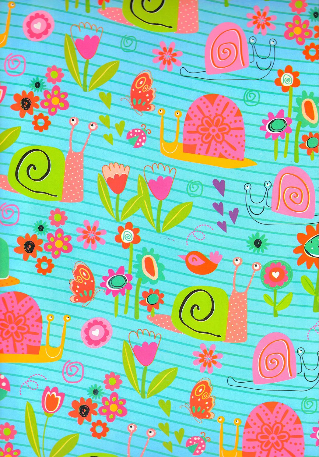 papel de regalo c/10 pzas creear niña