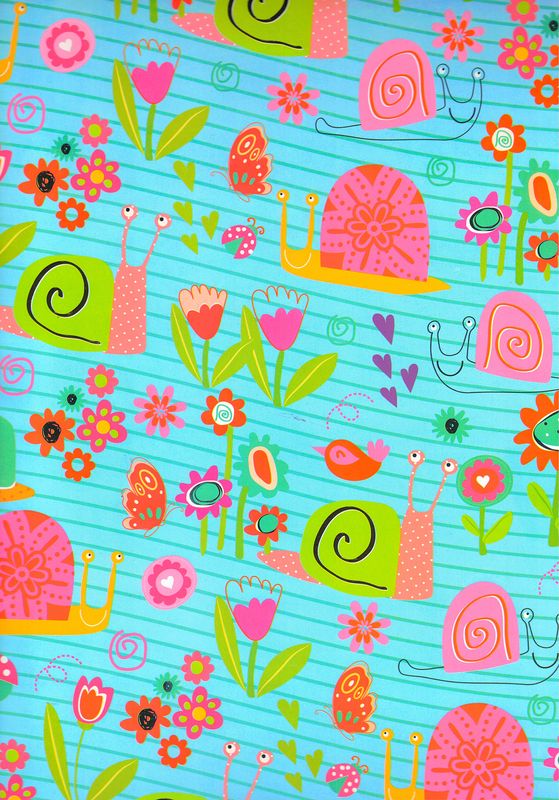 papel de regalo c/10 pzas creear niña